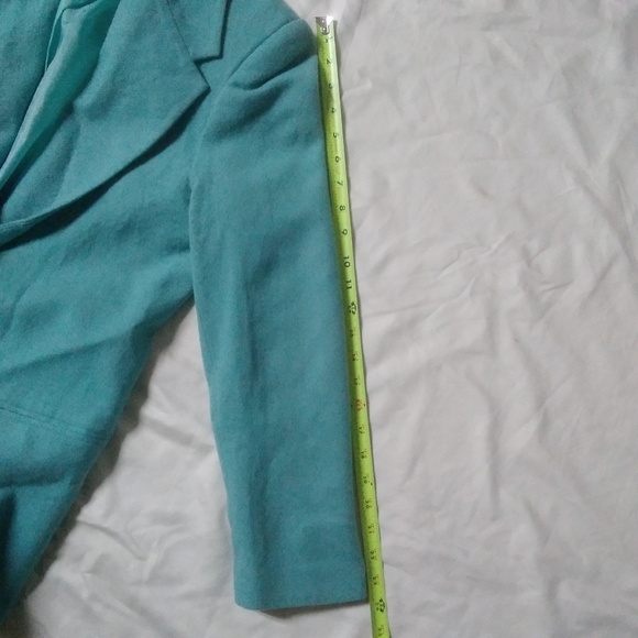 Sag Harbor Green Blazer Lightweight Suit Jacket - Picture 7 of 10